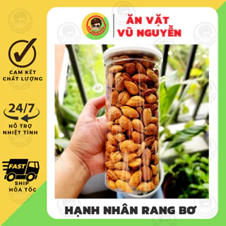 Hạnh Nhân Rang Bơ 400g - Ăn Vặt Vũ Nguyễn Vừa Ngon Vừa Rẻ - Ship Hỏa Tốc