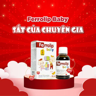 Sắt cho bé Ferrolip Baby - Ferrolip baby