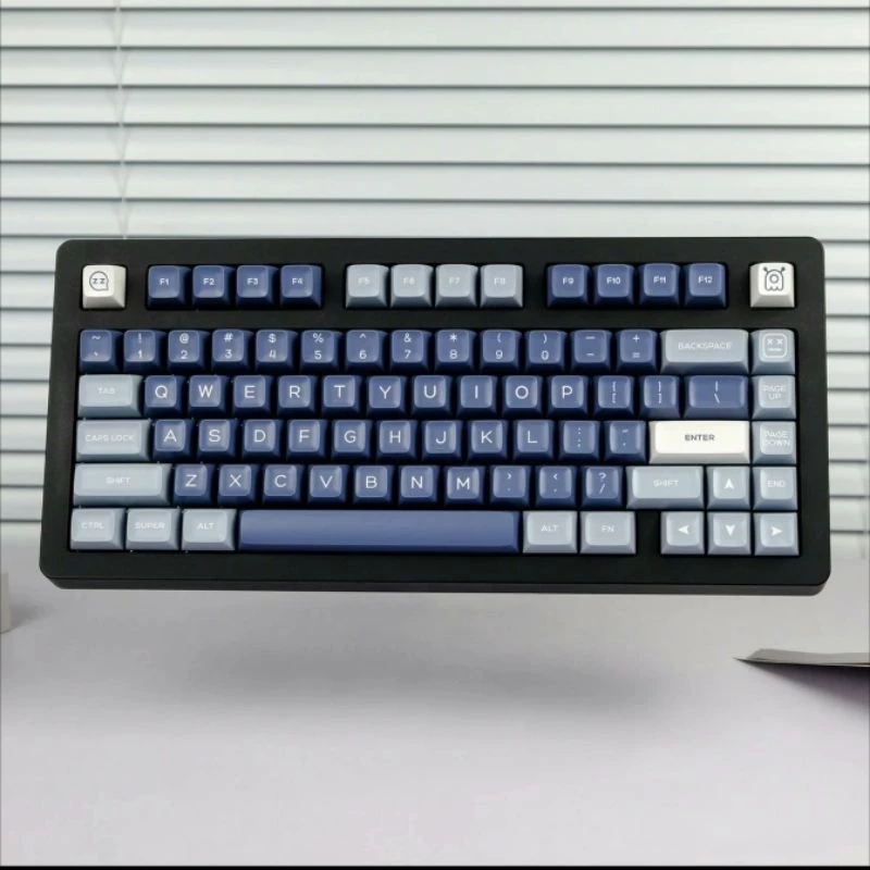 Bộ keycap SA FISH SMILE xanh blue full 160 nút