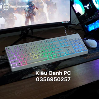 Combo Bàn Phím và Chuột giả cơ Tomato S100 LED RGB