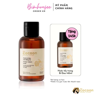 Nước bí đao cân bằng da Cocoon Toner Bí Đao Cocoon