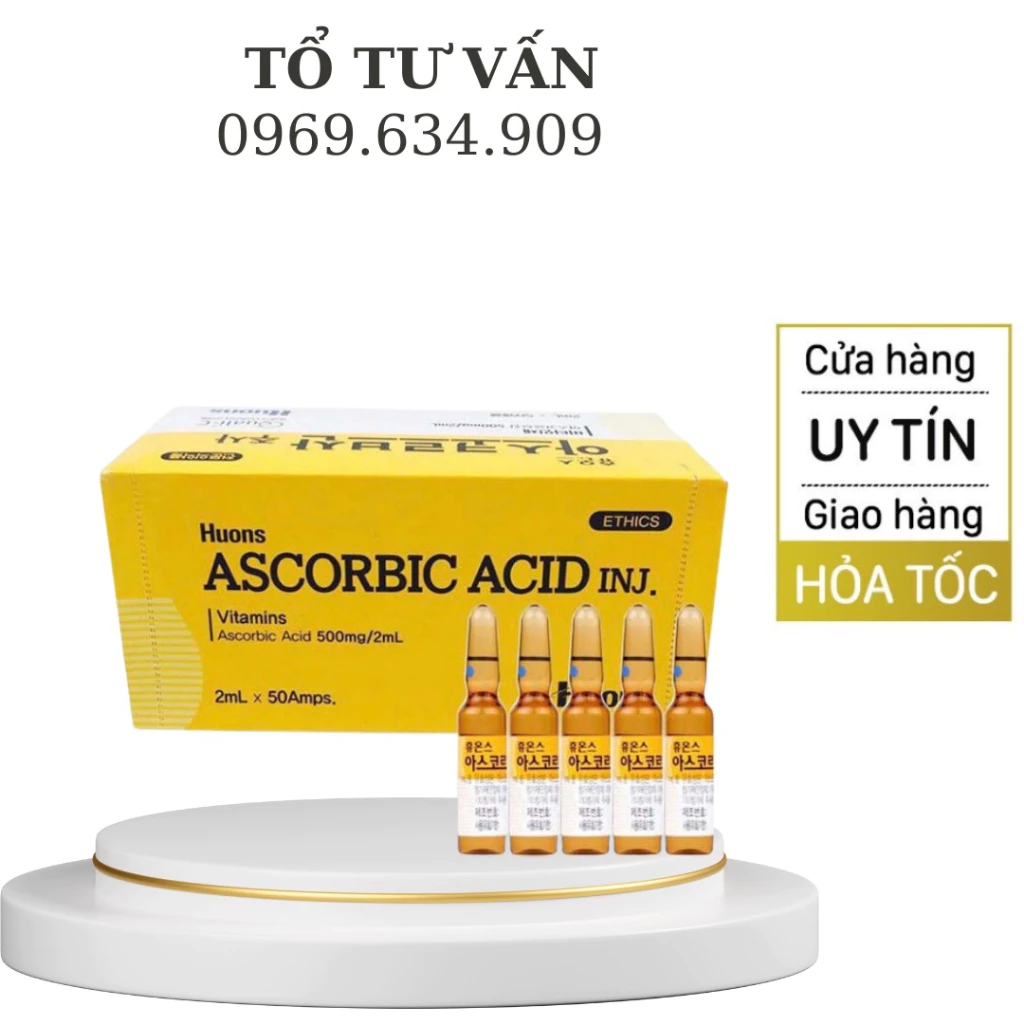 Tính Chất Vitamin C Hàn Quốc Chính Vita C Hàn Hãng Dùng Cấy Tảo Cấy Phấn Cấy Hồng Sâm Chăm Sóc Da Đều Màu Da Trắng Sáng