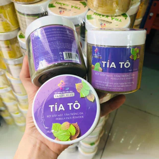 Bột Lá Tía Tô nguyên chất 100% Organic 150gr - Giảm mụn, mờ thâm nám, sáng da