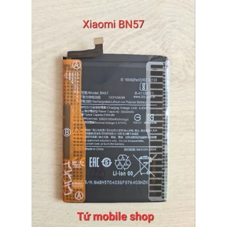 Pin zin Xiaomi Poco X3 , Xiaomi Poco X3 Pro , mã pin BN57 , dung lượng pin 5160mAh