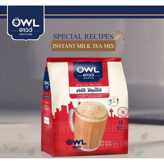 [HÀNG THÁI DATE MỚI] Trà Sữa OWL Singapore Teh Tarik Siêu Ngon Thái Lan túi mới tặng thêm 3gói
