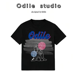 Áo Thun Nữ Babytee Odile - Black Cotton 250gsm