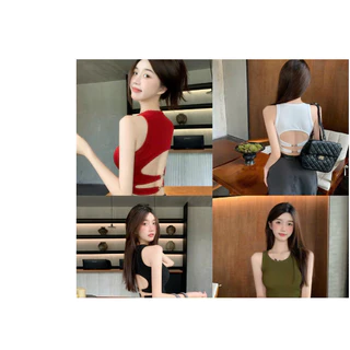 Mẫu mới - Áo bra dây lưng thời trang sẵn đệm hot trend