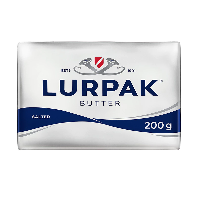 Bơ mặn Lurpak 200g - 82% Béo