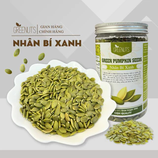 Nhân Bí Xanh Sấy Giòn Nguyên Vị GREENUTS Nhập Khẩu Ấn Độ Ăn Vặt Hoặc Làm Sữa Hạt 500G