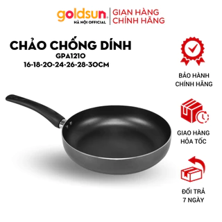 Chảo chống dính hợp kim Goldsun GPA1210 đủ size 18-20-24-26-28cm