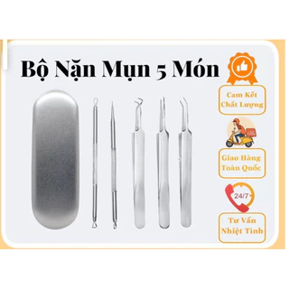 Bộ nặn mụn cao cấp inox không gỉ