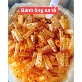 [500g] Bánh ống tôm sa tế-Xưởng bánh Tiên Tiến