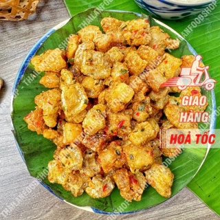 Tóp Mỡ Liền Da Sốt Mắm Hành Túi 1kg