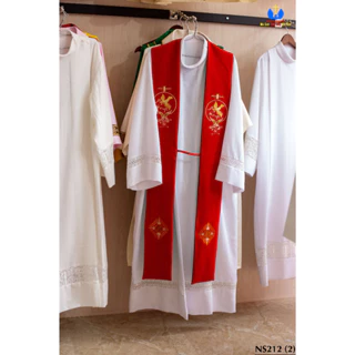 Áo alba - Áo lễ Linh mục, phó tế - Quà tặng Công Giáo NS214