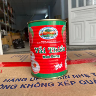 Hoả tốc Thùng 12 lon Vải Ngâm Nước Đường Ngọc Hà