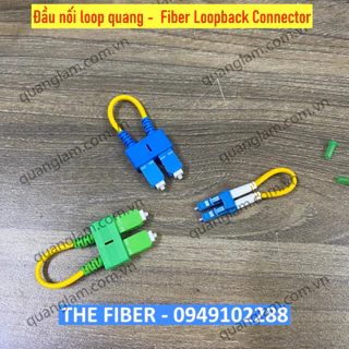 Đầu nối loop quang SC/APC SC/UPC LC/UPC (Fiber Loopback Connector)