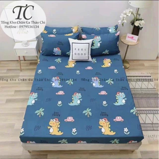 Ga Chống Thấm Cotton Hàn Quốc Nằm Trực Tiếp- Chống Thấm Tuyệt Đối 100%, Không Sột Soạt