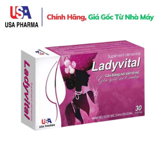 Viên uống Ladyvital giúp bổ sung nội tiết tố nữ - Hộp 30 viên