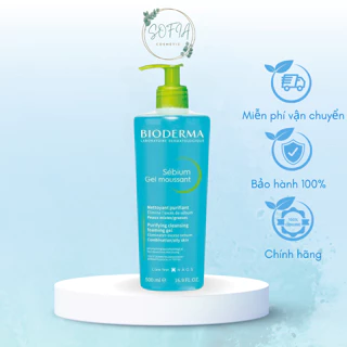 Gel Rửa Mặt Bioderma Sébium Gel Moussant 500ml SOFIA