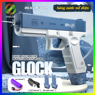 súng nước đồ chơi Súng nước điện Glock liên tục (hai bể chứa)