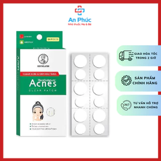 Miếng Dán Mụn Acnes Clear Patch 24 Miếng Hasaki - Giúp tạo lớp màng bảo vệ mụn - Giúp vùng da mụn được cải thiện nhanh