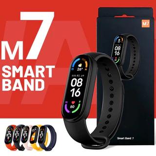 Đồng Hồ Thông Minh XS Store M7 Smart Band - Phiên bản sạc nam châm từ tính,  Đo Nhịp Tim, Đổi Hình Nền, Chống Nước IP 67