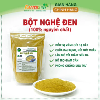 Bột nghệ đen Nghệ An nguyên chất 100%, giảm v.iêm loét dạ dày, hỗ trợ giảm cân hiệu quả, ngừa u.ng th.ư, đắp mặt, đẹp da