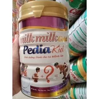 Sữa milkmilk Pedia Kid 900g dành cho trẻ từ 1-15 tuổi, trẻ biếng ăn, gầy ốm, suy dinh dưỡng, cần tăng cân