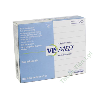 Vismed nước mắt nhân tạo hộp 20 tép