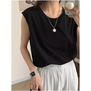 Áo Thun Sát Nách chất cotton thời trang GEMGEM STORE, Áo ba lỗ phong cách Hàn Quốc