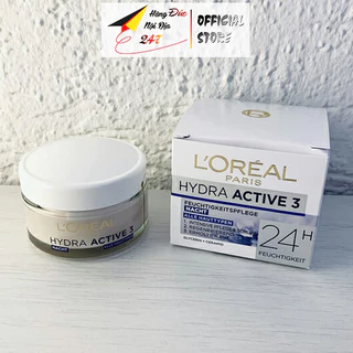 Kem dưỡng ẩm da mặt Loreal cấp ẩm da khô , kem dưỡng phục hồ giúp căng mịn làn da <Hàng Pháp 50 ml>