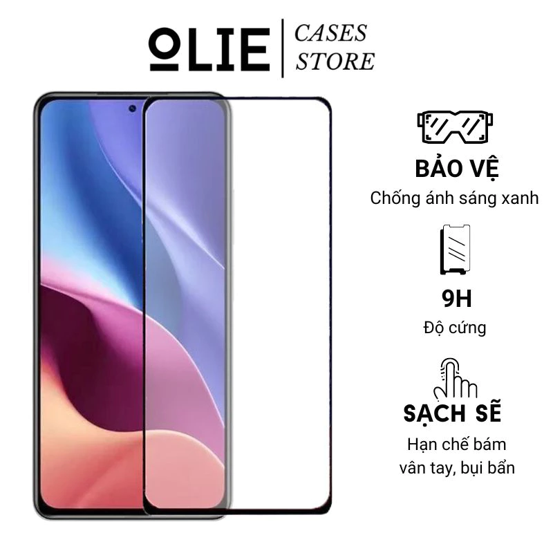 Cường lực Olie Xiaomi Redmi Note 13 11 12 12S Note 12 Pro 11Pro 4g 5g 13Pro Note 13 13C 13 Pro 4g