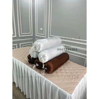 gối ôm, gối kê chân spa dài 70cm