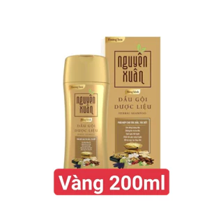 Dầu gội dược liệu nguyên Xuân bồng bềnh hương hoa 200ml/250ml/350ml/450ml/600ml_Dành cho tóc bết