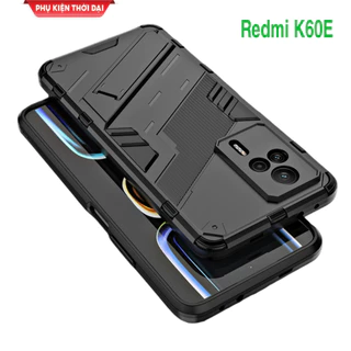 Ốp lưng Redmi K60E / K70E Iron Man Ver 2 chống sốc giá đỡ mặt lưng xem phim bảo vệ camera