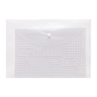 Lốc 10 Túi Clear Bag Khổ A, Khổ F