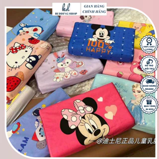 Gối cao su hoạt hình Disney cho bé đi học KD BEDDING kích thước 30cm x 50cm