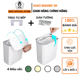 Thùng Rác Kiko Gắn Tường Hoặc Treo Tủ Bếp Tiện Lợi