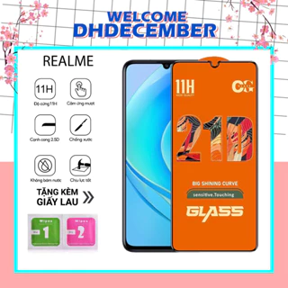 Kính cường lực full màn Realme C2/C35 /C53/5/5i/5 PRO/6/7/7 PRO/7i/88 PRO/9/C55/C33/C30/C30S/C25/C20/C17/C12/C11 2021