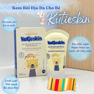 Kem bôi dịu da cho bé Kutieskin 30gr - Dịu mẩn ngứa, rôm sảy, côn trùng đốt an toàn cho bé