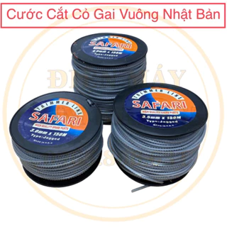 30 Mét Cước Cắt Cỏ Vuông Gai - Cước Cắt Đập Cỏ Xịn