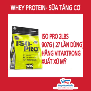 ISO PRO VITAXTRONG - SỮA TĂNG CƠ - ( 2LB )