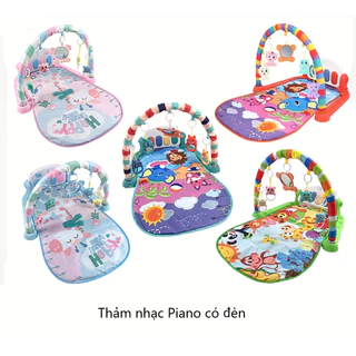 Thảm đàn 9BABY Piano nằm chơi nhạc hình thú ngộ nghĩnh cho bé