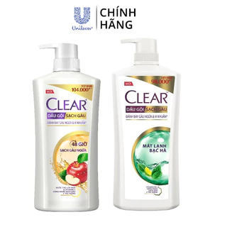 Dầu Gội Sạch Gàu Clear (880g)