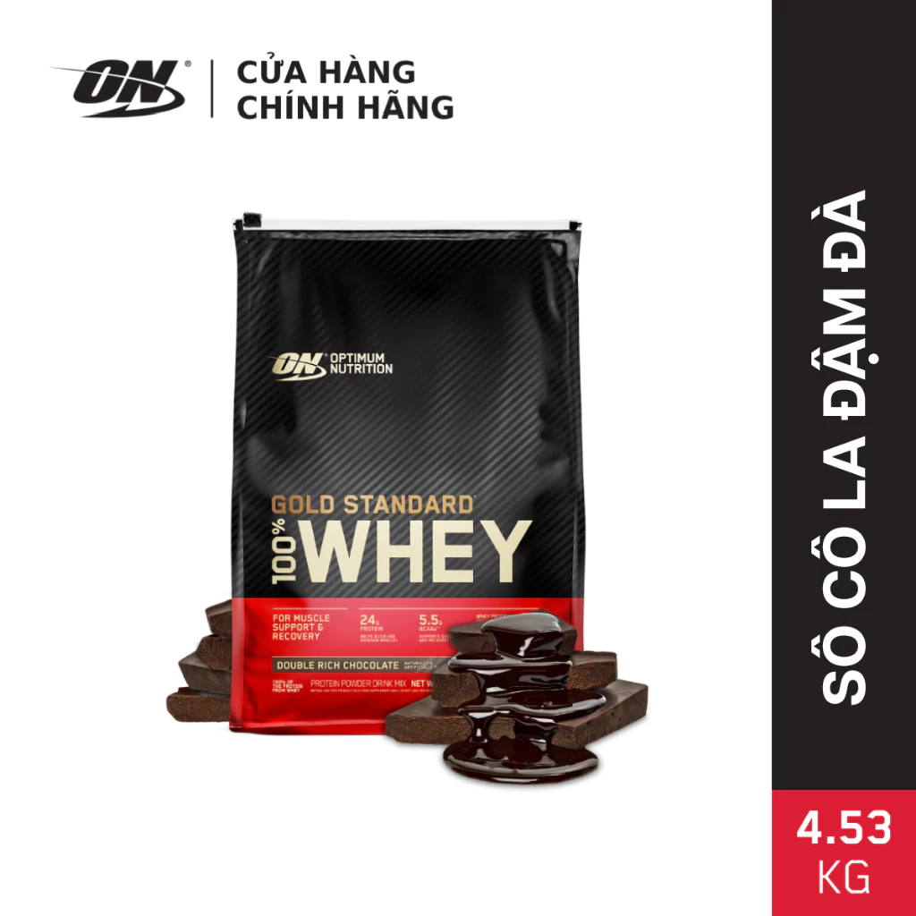 Tăng cơ Optimum Nutrition Gold Standard 100% Whey 10lb (149 servings)