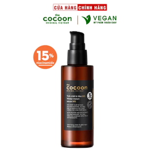 N15 - Serum tinh chất bí đao Cocoon 70ml 15% niacinamide sach mụn - VEGAN - Mỹ phẩm thuần chay