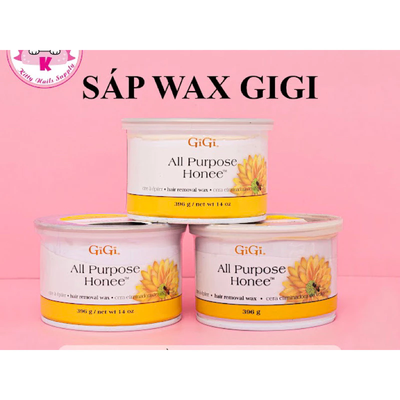 [CAM KẾT HÀNG CHÍNH HÃNG] Sáp Wax Lông Nóng Gigi All Purpose Honee hủ 396g