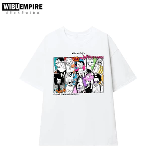 WIBU EMPIRE | Áo Thun Form Rộng Băng Mũ Rơm Manga  | Anime One Piece - Áo Phông Unisex