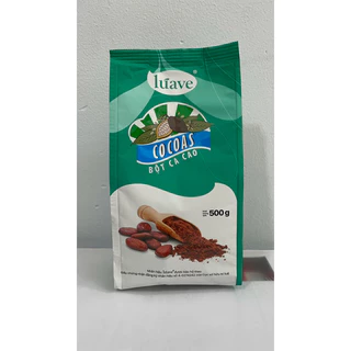 Bột Cacao Đắng Nguyên Chất Luave Gói 500gr