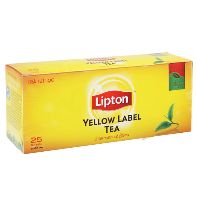 [Date 11/2025] Trà Lipton Túi Lọc Hộp 50g (25 túi) (Hàng Cty)